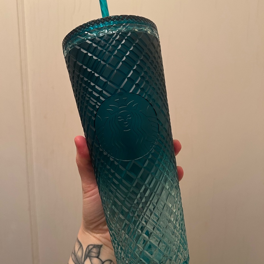 Starbucks Teal 2023 Ombré Spring Tumbler